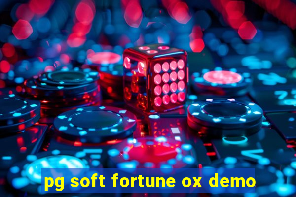 pg soft fortune ox demo