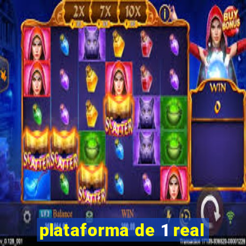 plataforma de 1 real