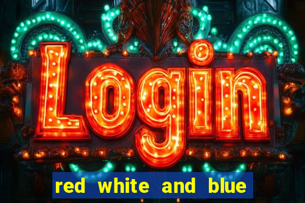 red white and blue slot machine