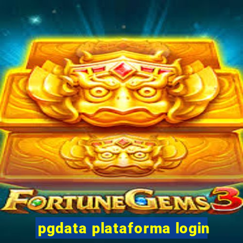 pgdata plataforma login