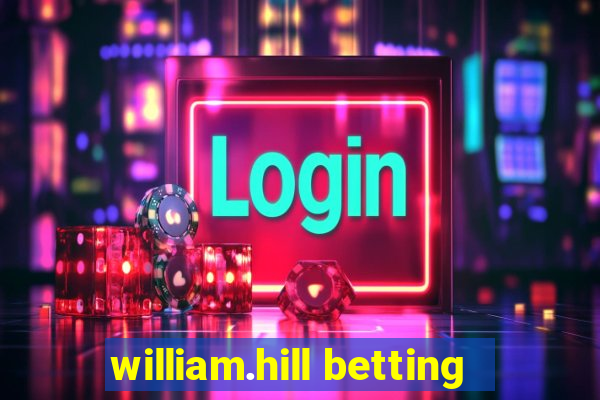 william.hill betting