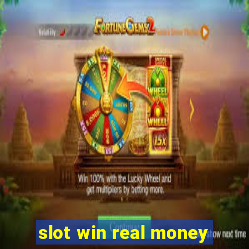 slot win real money