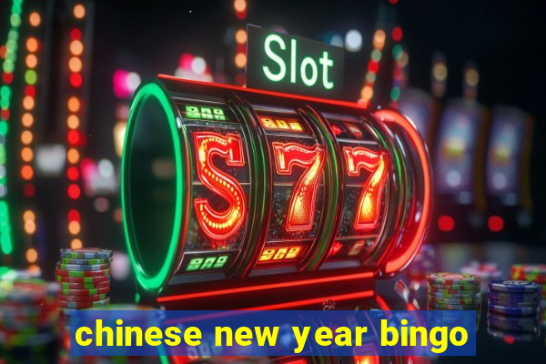 chinese new year bingo