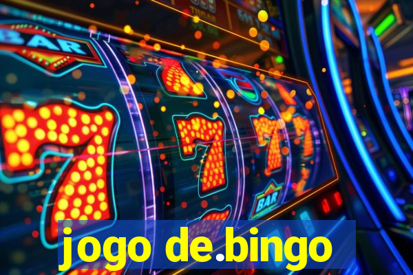 jogo de.bingo