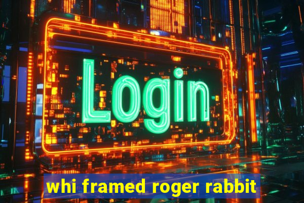 whi framed roger rabbit