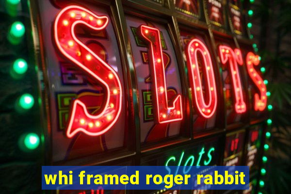 whi framed roger rabbit