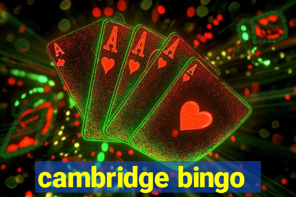 cambridge bingo