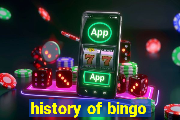 history of bingo