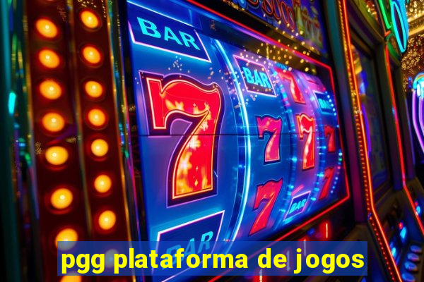 pgg plataforma de jogos