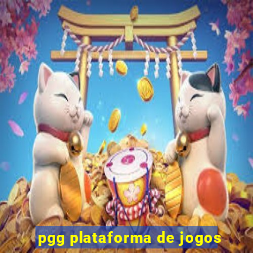 pgg plataforma de jogos