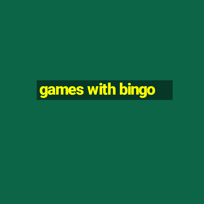 games with bingo