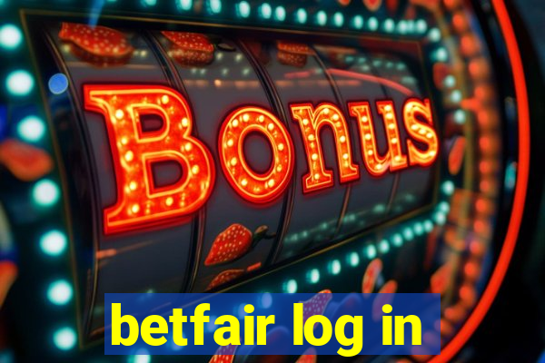 betfair log in