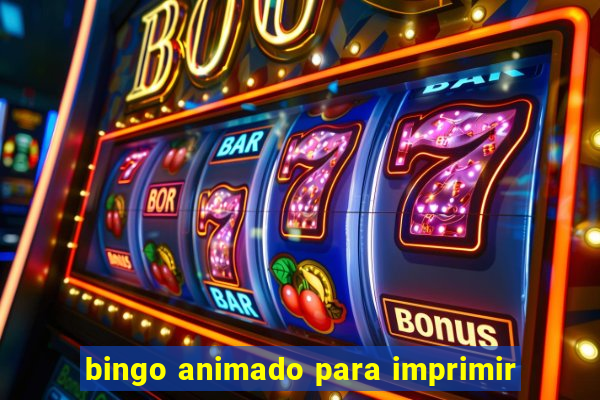 bingo animado para imprimir