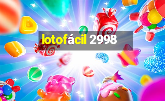 lotofácil 2998