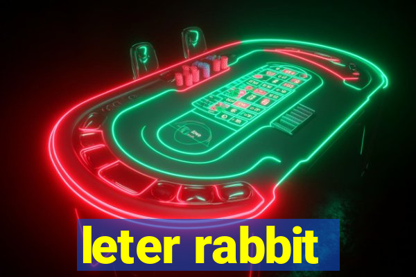 leter rabbit