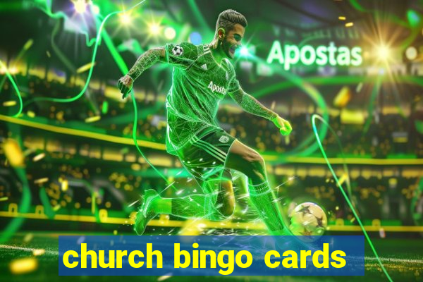 church bingo cards