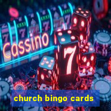 church bingo cards