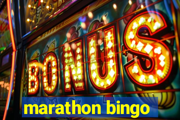 marathon bingo