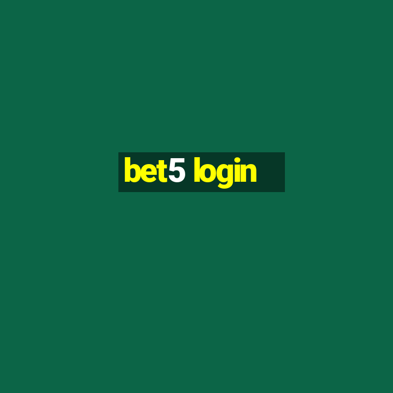 bet5 login