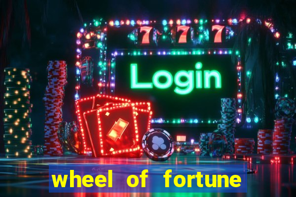 wheel of fortune slots game