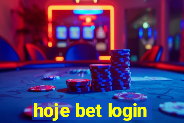 hoje bet login