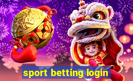 sport betting login