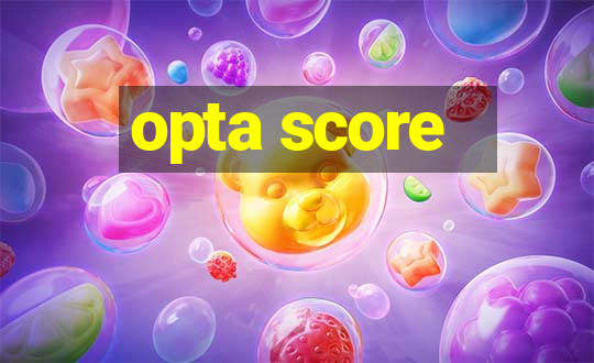 opta score