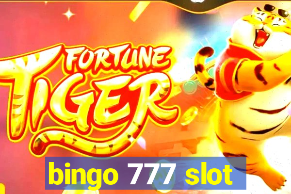 bingo 777 slot