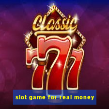 slot game for real money