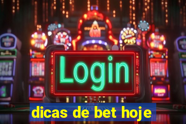 dicas de bet hoje