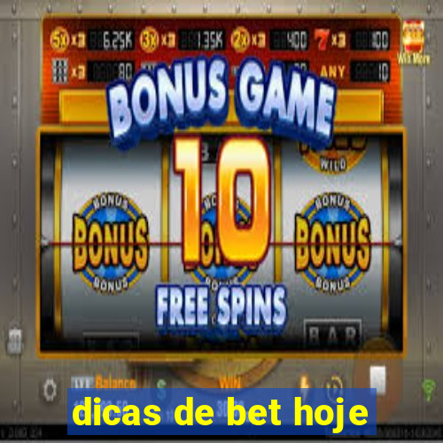 dicas de bet hoje