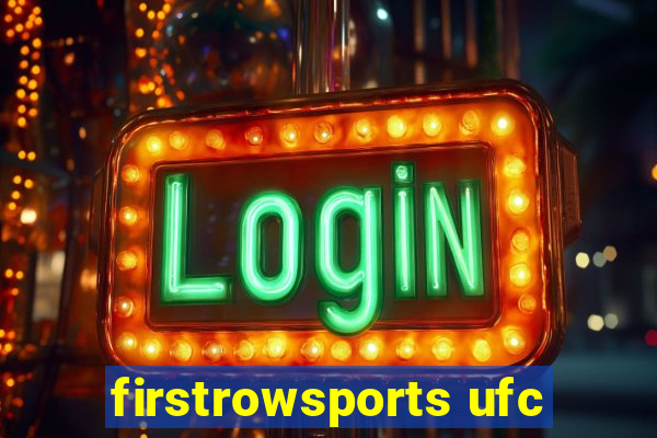 firstrowsports ufc