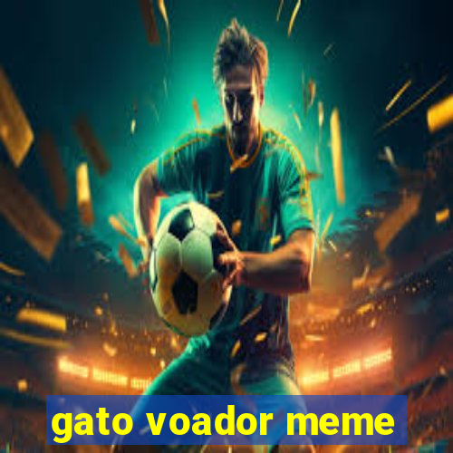 gato voador meme