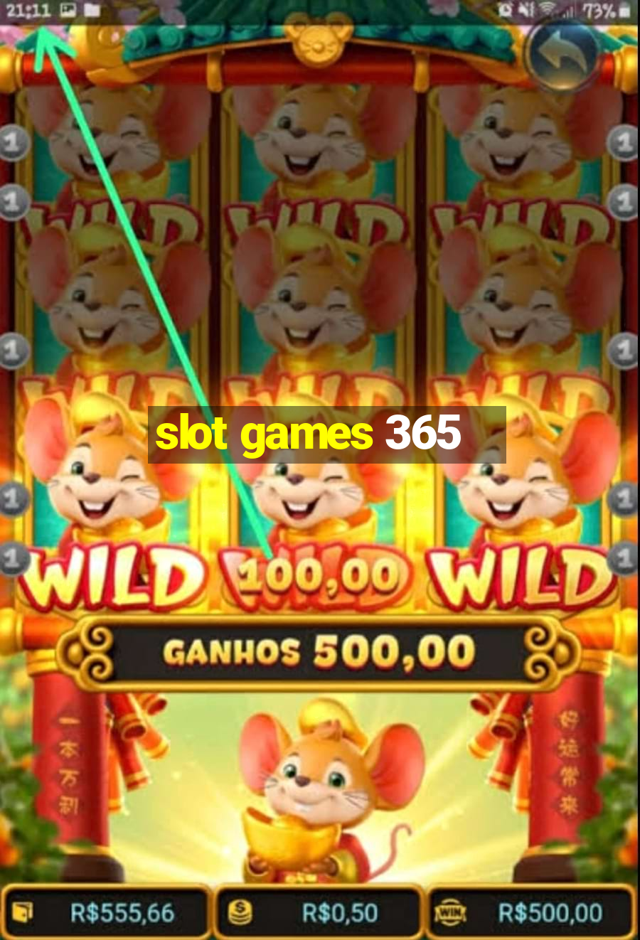 slot games 365