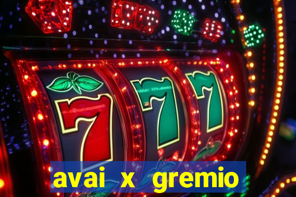 avai x gremio novorizontino palpite