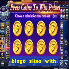 bingo sites with free signup bonus no deposit