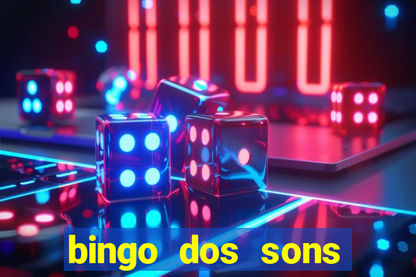 bingo dos sons iniciais como jogar