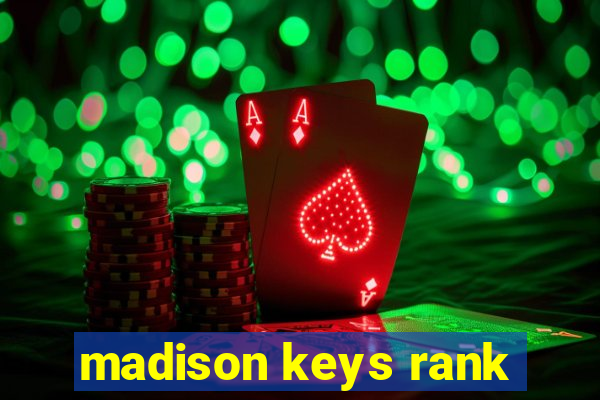 madison keys rank