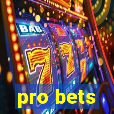 pro bets