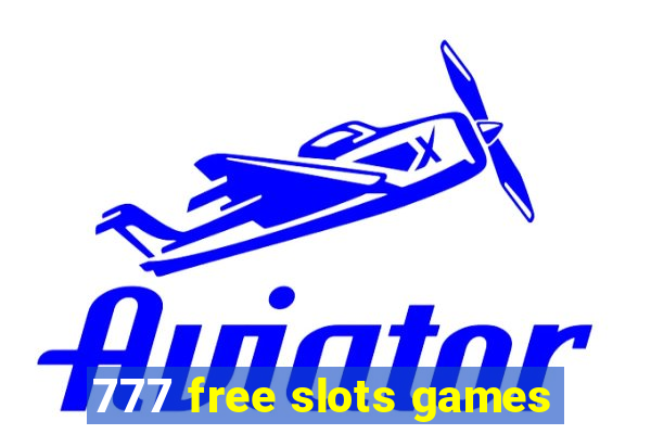 777 free slots games