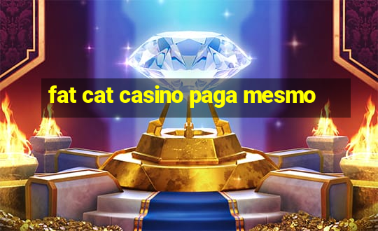 fat cat casino paga mesmo