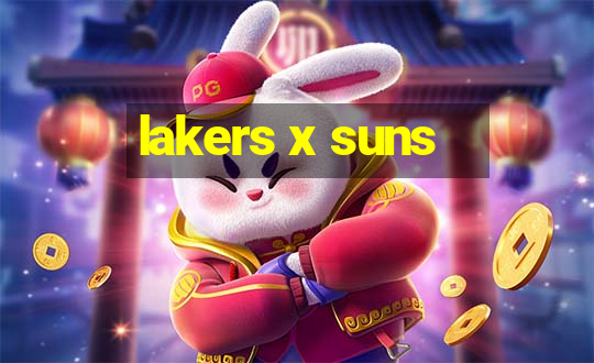 lakers x suns