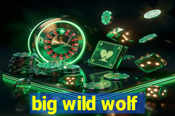 big wild wolf