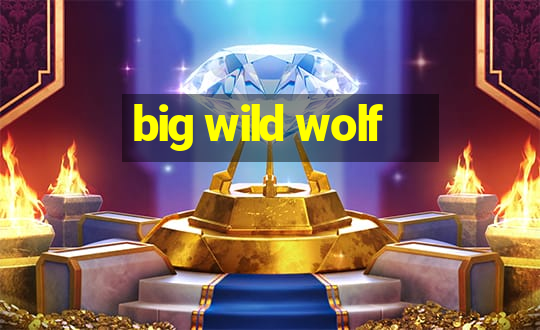 big wild wolf