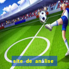 site de análise de jogos de futebol