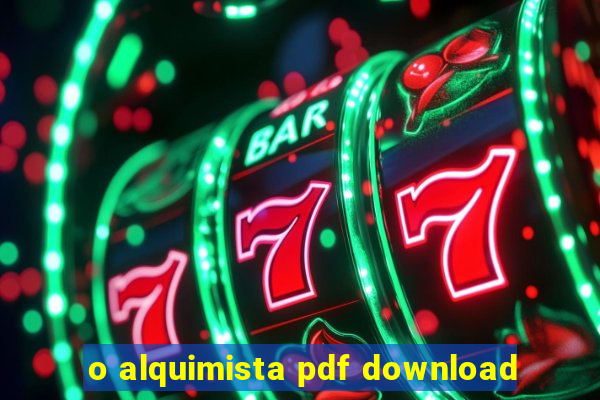 o alquimista pdf download