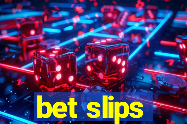 bet slips