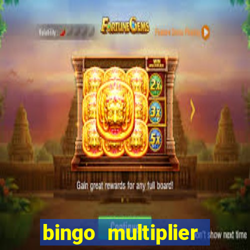 bingo multiplier scratch card