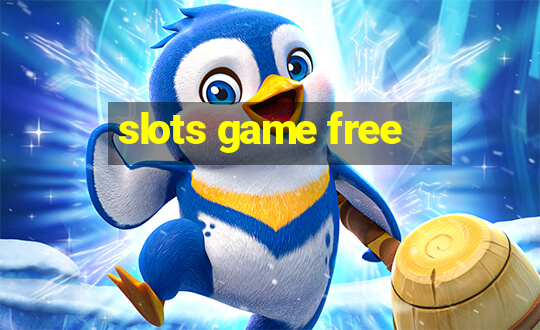 slots game free