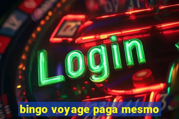 bingo voyage paga mesmo